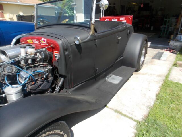 1931 Red Ford Model A Coupe