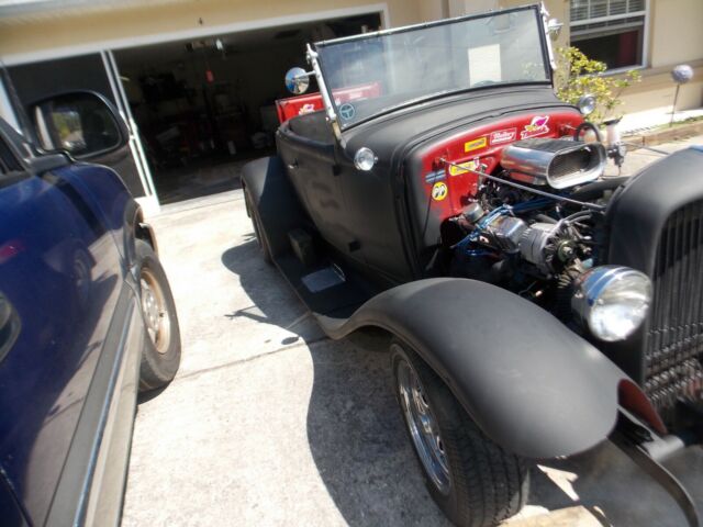 1931 Red Ford Model A Coupe