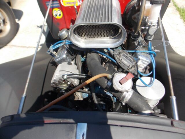 1931 Red Ford Model A Coupe