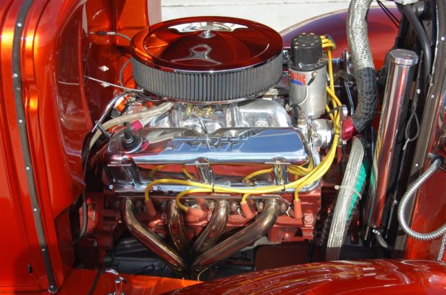 1931 Candy Tangerine (House of Color) Ford Model A Convertible Pickup