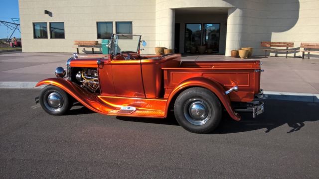 1931 Candy Tangerine (House of Color) Ford Model A Convertible Pickup