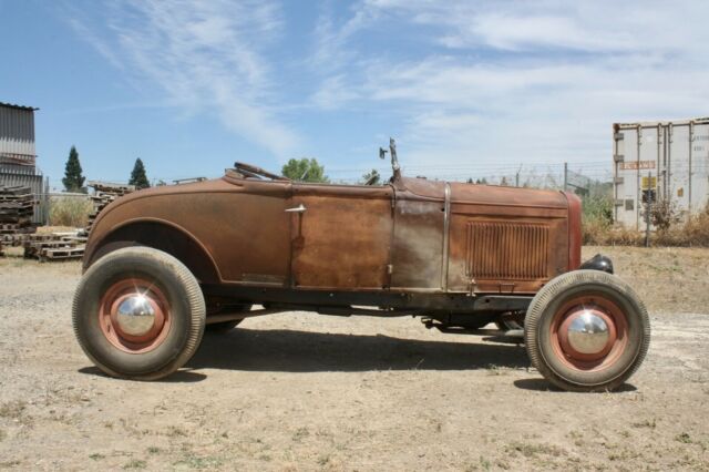 1931 Brown Ford Model A Roadster