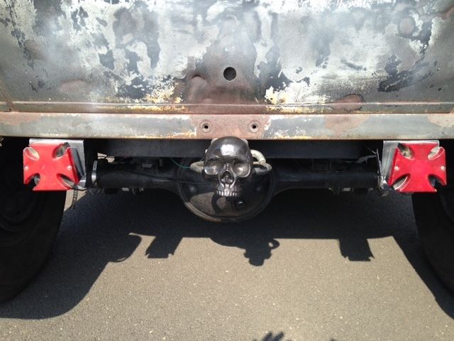 1931 Grey, black and rust Ford Model A Sedan