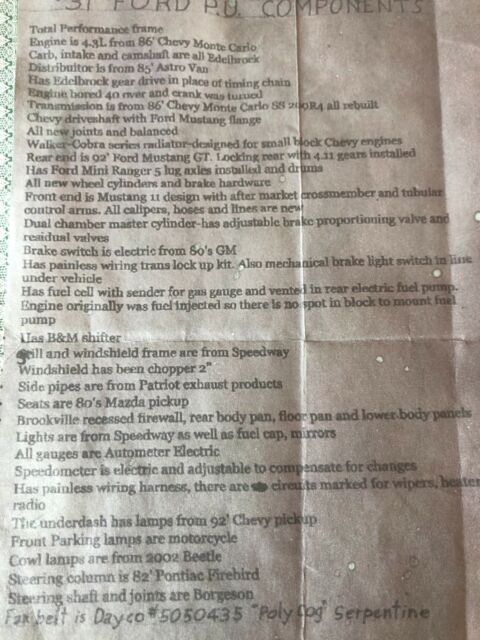 1931 Ford Model A Pickup