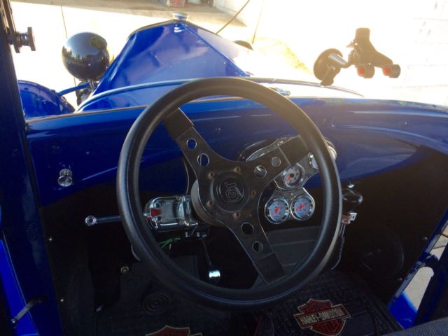 1931 blue Ford Model A Standard Cab Pickup