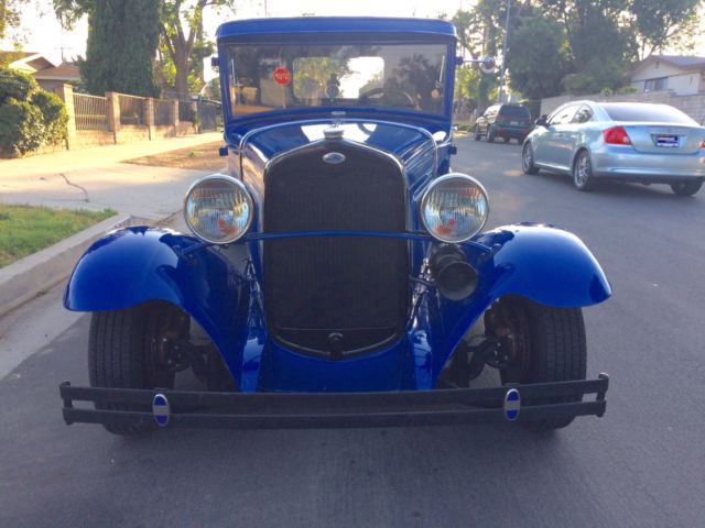 1931 blue Ford Model A Standard Cab Pickup