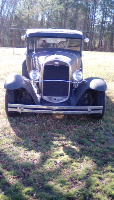 1931 BLACK PRIMER Ford Model A TRUCK
