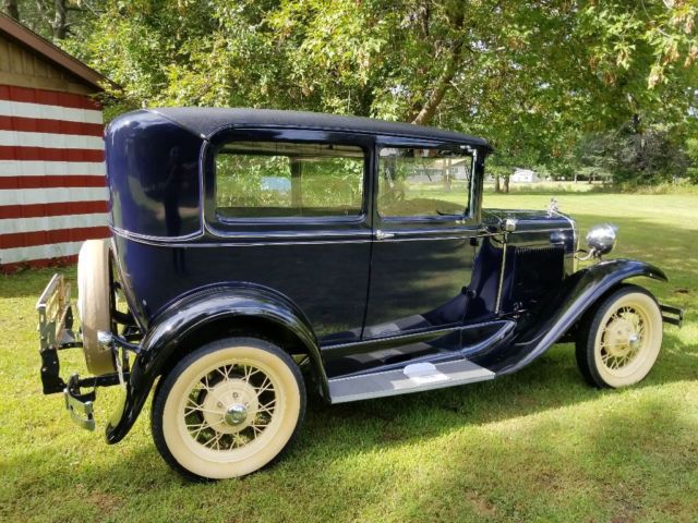 1931 Blue Ford Model A Sedan
