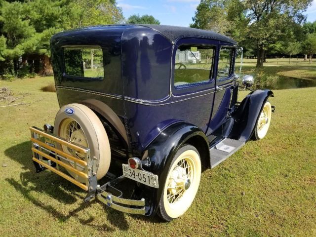 1931 Blue Ford Model A Sedan