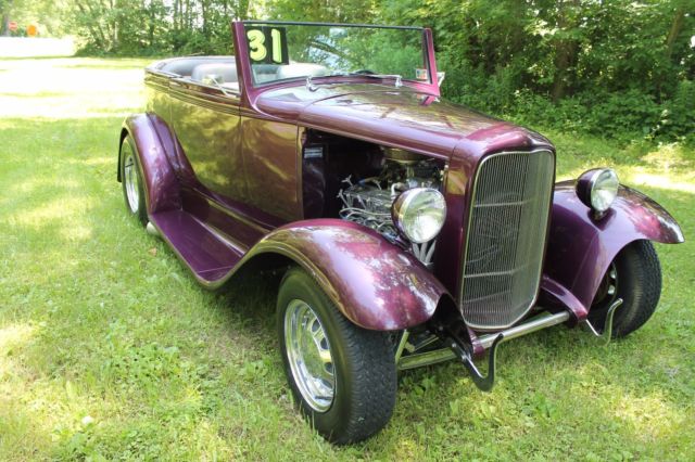 1931 PROWLER PURPLE Ford VICKY CONVERTIBLE