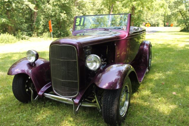 1931 PROWLER PURPLE Ford VICKY CONVERTIBLE