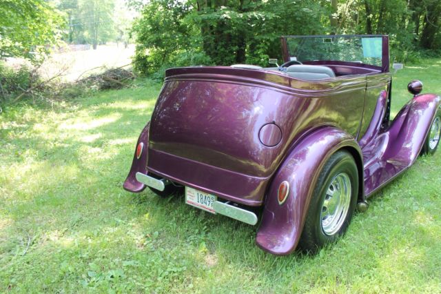 1931 PROWLER PURPLE Ford VICKY CONVERTIBLE