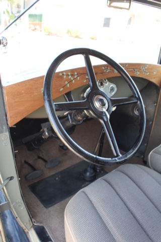1931 Green/Black Ford Model A Sedan