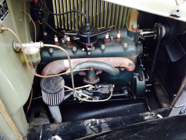 1931 2 tone green Ford Model A sedan