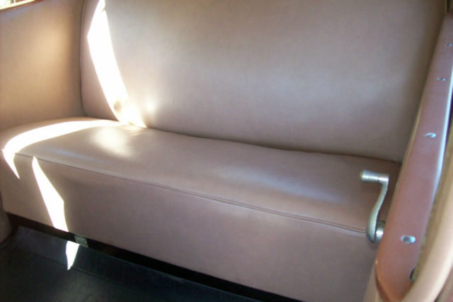 1931 ginger ale/black Ford Model A Sedan