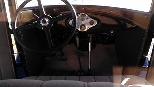 1931 Black Ford Model A Coupe