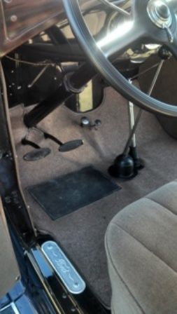 1931 Black Ford Model A Coupe