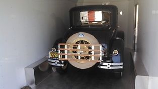 1931 Black Ford Model A Coupe