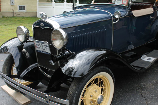1931 Blue Ford Model A