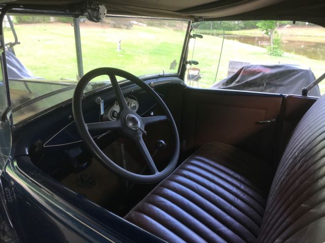 1931 Blue Ford Model A Coupe