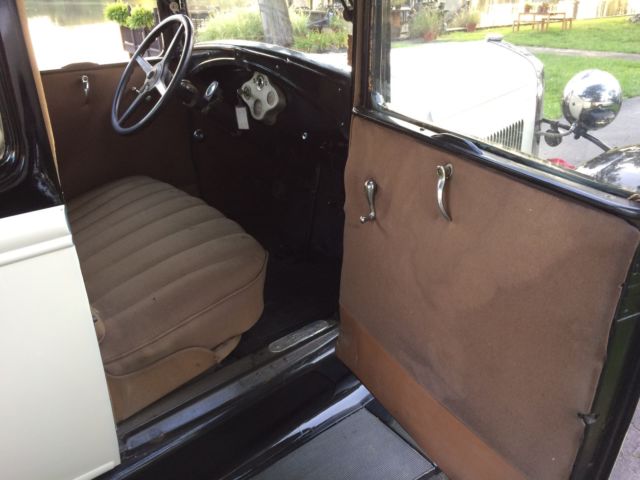 1931 White Ford Model A Coupe
