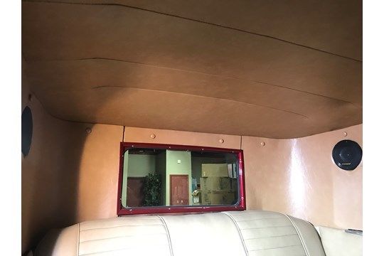 1933 Burgundy Ford Model A 2 DOOR