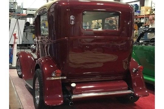1933 Burgundy Ford Model A 2 DOOR
