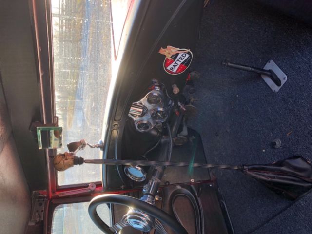 1931 Red Ford Model A Sedan