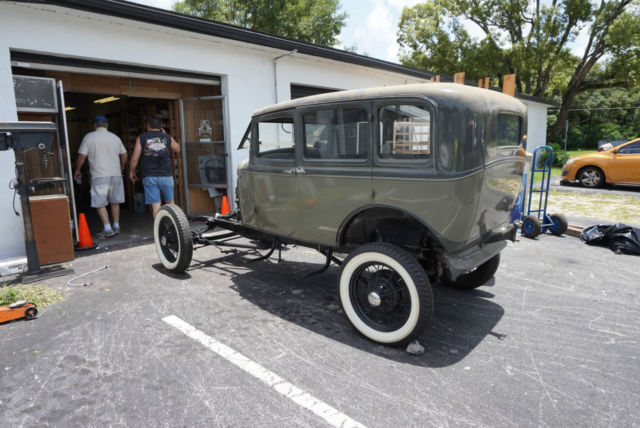 1931 Copra and Chicle Drab Ford Model A town sedan
