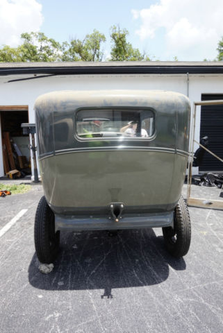 1931 Copra and Chicle Drab Ford Model A town sedan
