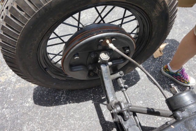 1931 Copra and Chicle Drab Ford Model A town sedan