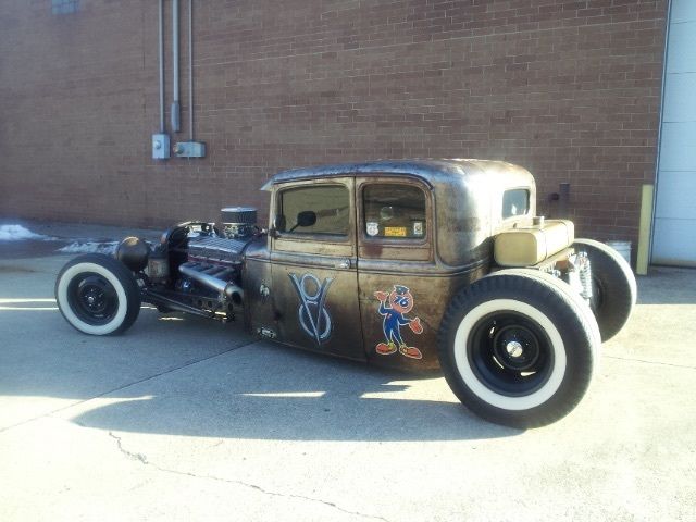 1931 Natural patina Ford Model A Sedan