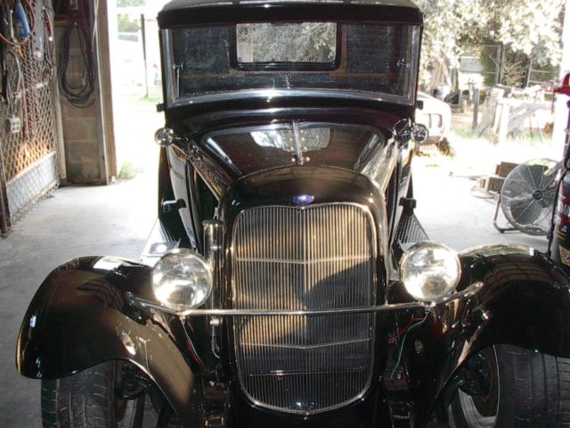 1931 Black Ford Model A Crew Cab Pickup