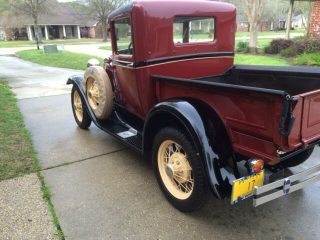 1931 Red Ford F-100 Standard Cab Pickup