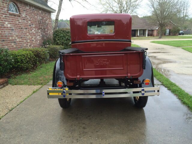 1931 Red Ford F-100 Standard Cab Pickup