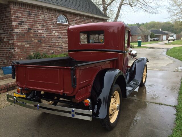 1931 Red Ford F-100 Standard Cab Pickup