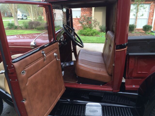 1931 Red Ford F-100 Standard Cab Pickup