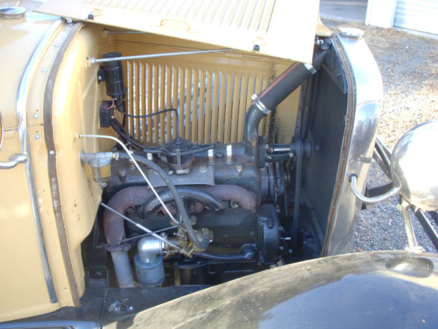 1931 Tan Ford Model A Roadster