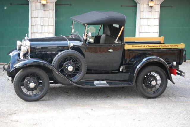1931 Black Ford Model A ROADSTER PICK UP