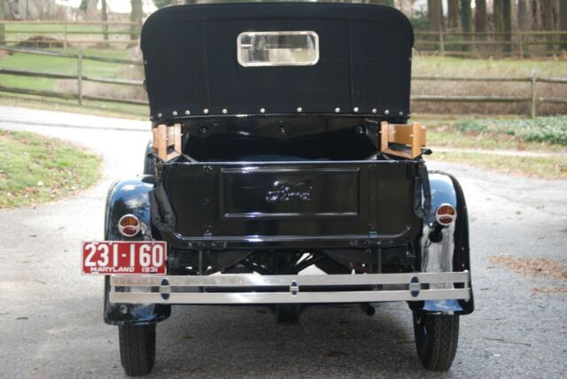 1931 Black Ford Model A ROADSTER PICK UP