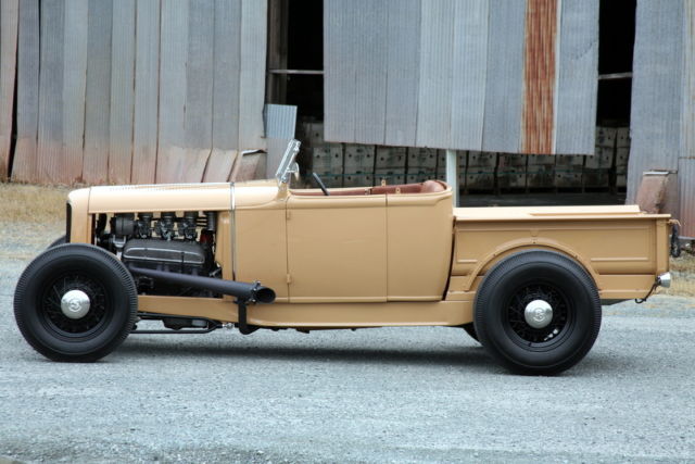 1931 Tan Ford Model A Convertible