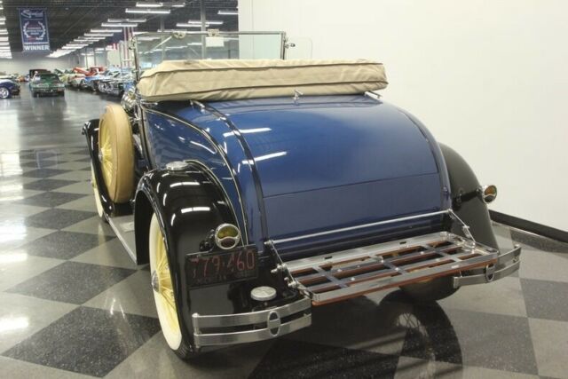 1931 Blue Ford Model A Convertible
