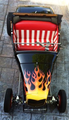 1931 Black Ford Model A Convertible