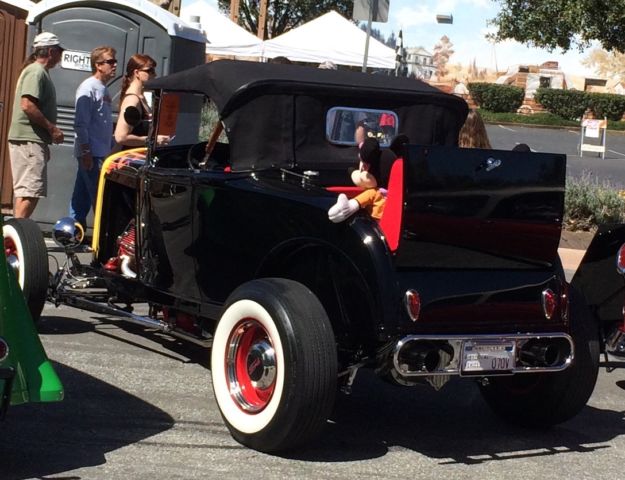 1931 Black Ford Model A Convertible