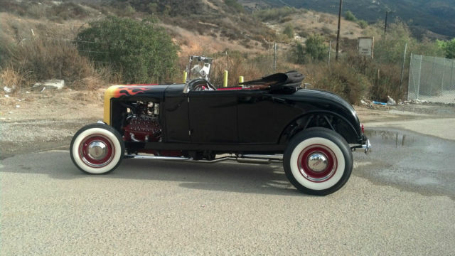 1931 Black Ford Model A Convertible