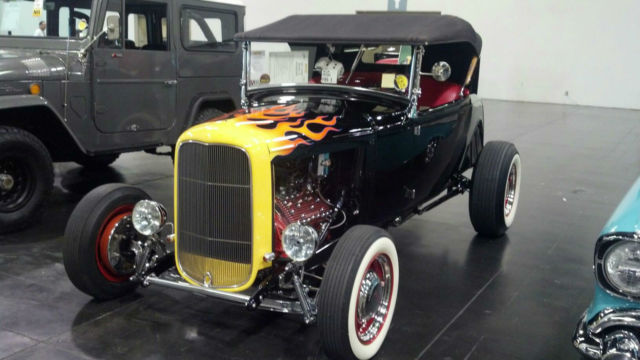1931 Black Ford Model A Convertible