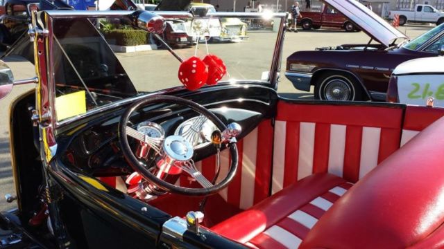 1931 Black Ford Model A Convertible