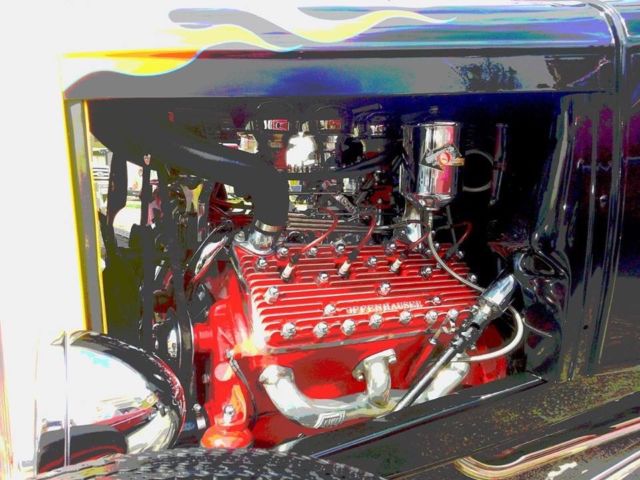 1931 Black Ford Model A Convertible