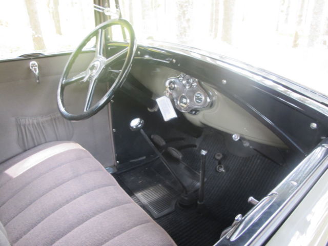 1931 1931 ORIGINAL CHICLE DRAB &amp- COPRA DRAB COLORS Ford Model A TWO SEAT SPORT COUPE WITH RUMBLE SEAT