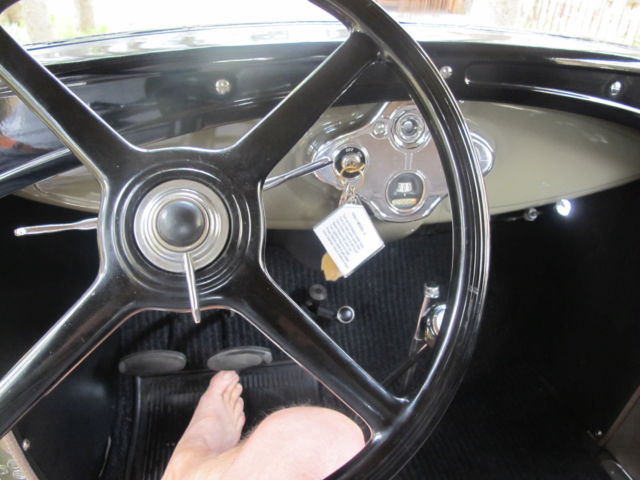 1931 1931 ORIGINAL CHICLE DRAB &amp- COPRA DRAB COLORS Ford Model A TWO SEAT SPORT COUPE WITH RUMBLE SEAT